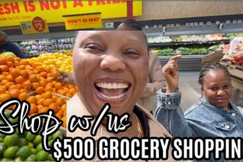 FIRST TIME SHOPPING WITH MY NIGERIAN SIS-INLAW IN CANADA  // NIGERIA MARKET VS CANADA