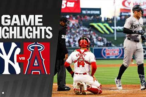 Yankees vs. Angels Game Highlights (5/30/24) | MLB Highlights