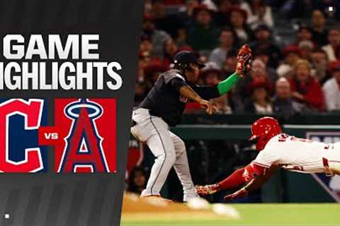 Guardians vs. Angels Game Highlights (5/24/24) | MLB Highlights