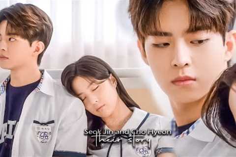 Most popular student fell in love | Cho Hyun and Seok jin story | korean web drama