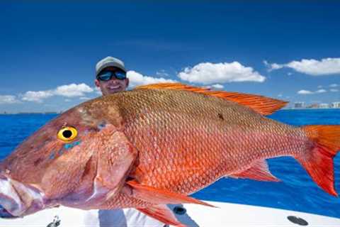 Every Fishermen DREAMS of This Day…(Catch Clean Cook) Giant Mutton Snapper