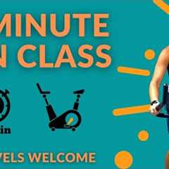 20 Minute Spin Class For All Levels! | Get Fit Done