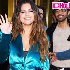 Selena Gomez Says She's Too Shy To Pose But Does It Anyway When Mobbed By Paparazzi & Fans In N...