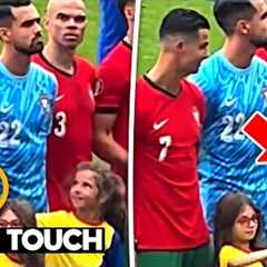 Little Girls Reaction to Meeting Cristiano Ronaldo is so Wholesome 😍❤️