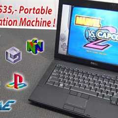 Turn This $35 E-Waste Dell Laptop Into a Portable Retro Beast !