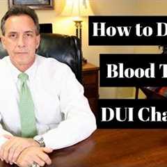 DUI Defense Tactics - How Criminal Lawyers Defend DUI Blood Test Charges