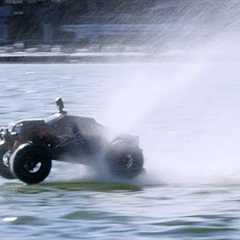 2000ft RC Truck Water Hydroplane WORLD RECORD!