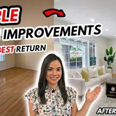 8 Home Renovations for Best Return-Simple Home Improvements, Profitable Home Projects that Add Value