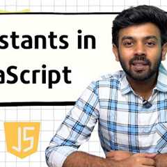 Constants in Java Script | JS for Beginners - 7 | code io - Tamil