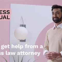 How to get help from a business attorney