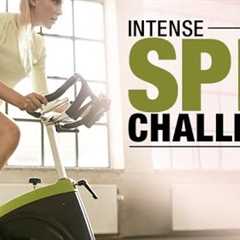 20 Minute Indoor Cycling Workout (INTENSE SPIN CHALLENGE!!)