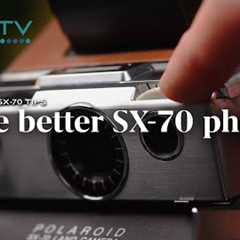 How to take better photos on the Polaroid SX-70 - Lighting tips, exposure controls, &..
