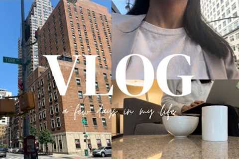 Vlog of a corporate girl👩‍💻｜business trip to NY🗽｜new work bag🛍️｜facing some troubles😰