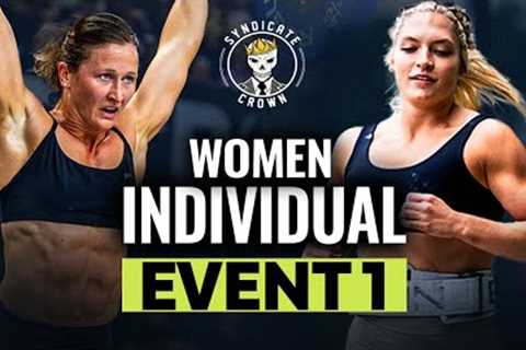 Women’s Individual Event 1 — 2024 North America East Semifinal