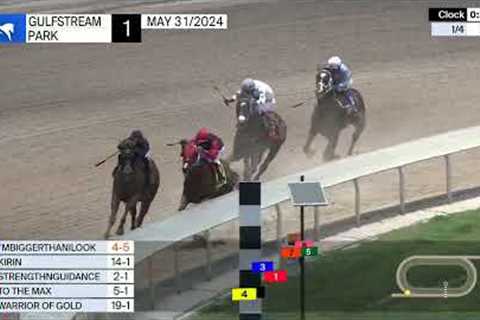Gulfstream Park May 31, 2024 Race 1