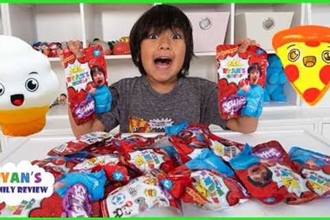 Ryan Surprise Toys Opening Challenge with Toy Jellies