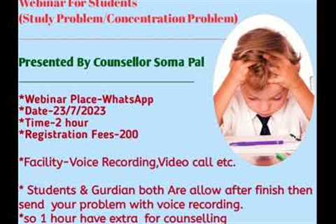 #webinar  #seminar  #counsellor  #counselling  #workshop  #students  #career   #life #science