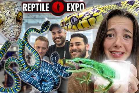 RAREST REPTILES at Toronto REPTILE EXPO!