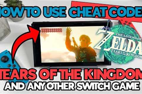 How To Use CHEATS In Zelda Tears of The Kingdom or ANY other Switch Game