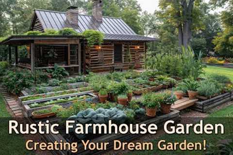 Transform Your Outdoor Space: Rustic Farmhouse Garden Ideas