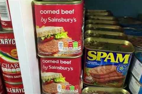 UK Prepper Pantry Tour Improved Version