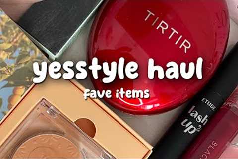YESSTYLE Unboxing | Makeup &amp; Skincare Haul 2024 | TIRTIR, Anua, ETUDE
