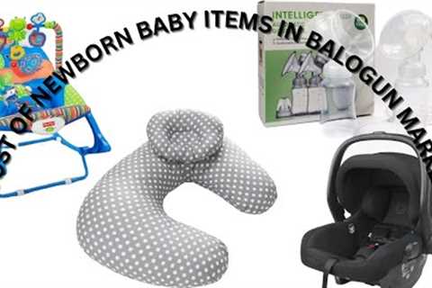 Baby Shopping in Nigeria | First Time Mother Haul | Balogun Market shopping is expensive.