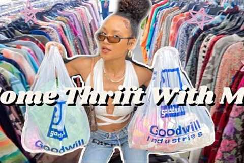 ANOTHER THRIFT ADVENTURE | COME THRIFT WITH ME AT GOODWILL | TRENDY SPRING HAUL