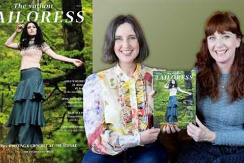 Combining Knitting, Crochet &amp; Sewing - The Valiant Tailoress - Ep. 144 - Fruity Knitting