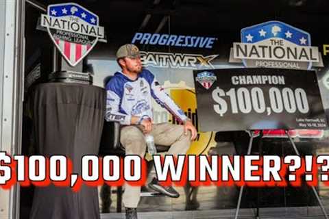 Fishing for $100k!!! Championship Saturday at Lake Hartwell for stop #2 of the 2024 NPFL Season.