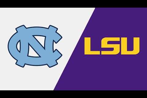 LSU vs North Carolina LIVE | College Baseball Regionals 2024