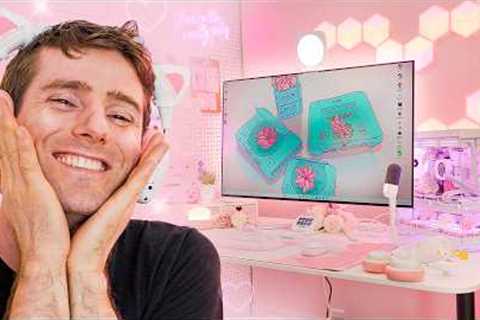 The CUTEST Gaming Setup
