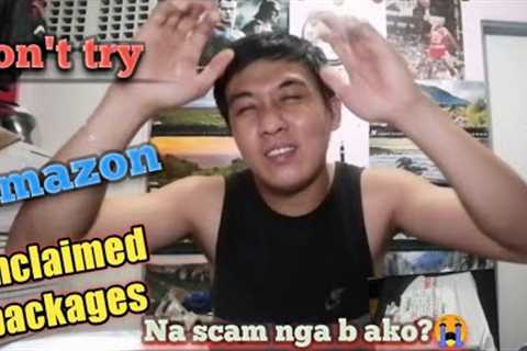 AMAZON unclaimed packages, Unboxing 1,599 pesos mystery box / na scam ata ako