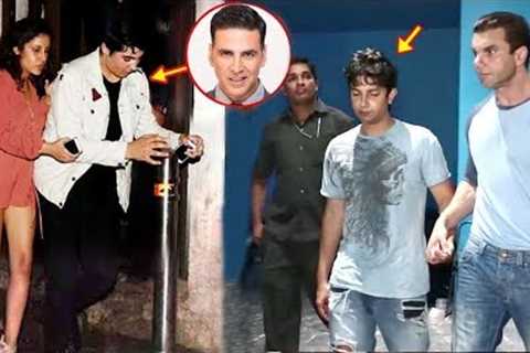 Bollywood Celeb Kids CAUGHT Drunk In Public | Nirvaan Sohail Khan,Aarav Akshay Kumar,Saif Ali's Son
