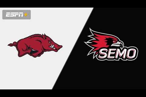 Arkansas vs Southeast Missouri State LIVE | College Baseball Regionals 2024