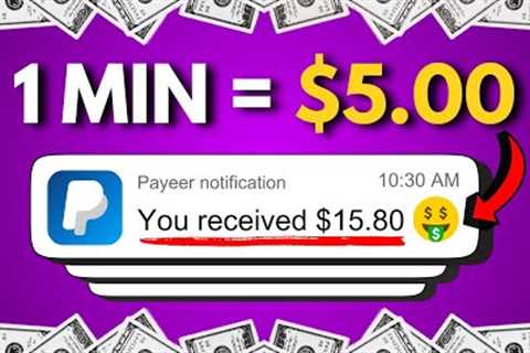 Earn $5.00 Every 20 SEC 🤑 PASSIVE INCOME - Make Money Online