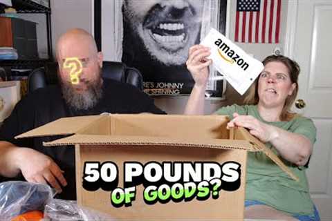 I bought a 50 POUND Mystery Box of Amazon Pallet Returns