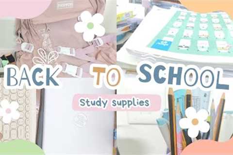 Back to school 🏫 Study supplies haul #fun #stationeryhaul ‎@Itsanika_16 