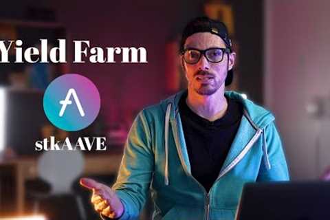 How to Yield Farm -- staking on Aave