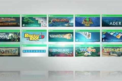 Microsoft Studios Presents PLAY - Xbox Games on Windows