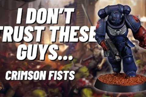 Crimson Fists: How to paint them and why I don't like them!