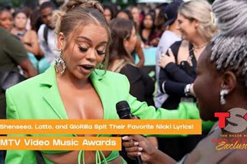 Shenseea, Latto, Glorilla And More Spit Their Favorite Nicki Minaj Lyrics! | MTV VMAs 2022