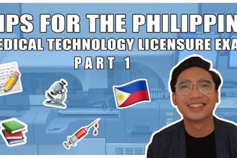 Tips for the Philippine Medical Technology Licensure Exam (PH Board Exam) — Part 1 🇵🇭