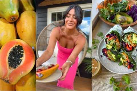 What I Eat In A Day / Plant Based / High Raw