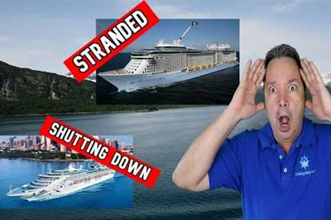 CRUISE LINE SHUTTING DOWN, SHIP STRANDED IN SEATTLE, CRUISE NEWS