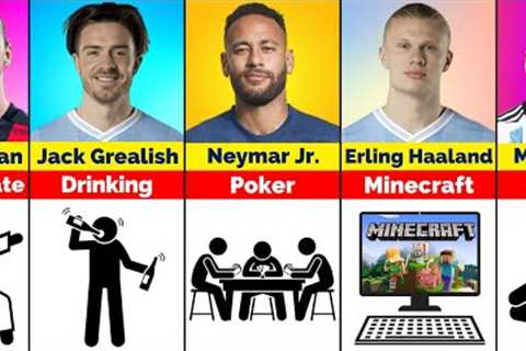 Footballers and their Hobbies that you didn't know!!