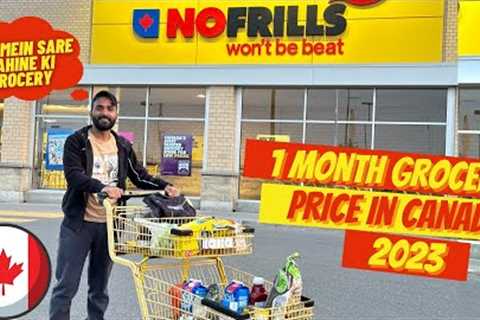 Grocery Prices in 2023 | Walmart Canada | Grocery Shopping Vlog