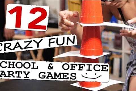 12 Crazy Fun School &amp; Office Party Games