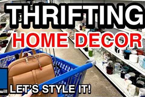 You will be blown away! THRIFTING GOODWILL FOR MY HOME * THRIFT HAUL HOME DECOR *
