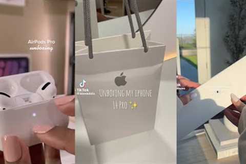 Unboxing Apple Products 🍎| ASMR |Satisfying - TikTok Compilation ✨